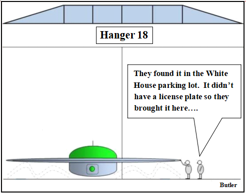 File:A Flying Saucer Discovered in the White House Parking Lot.png