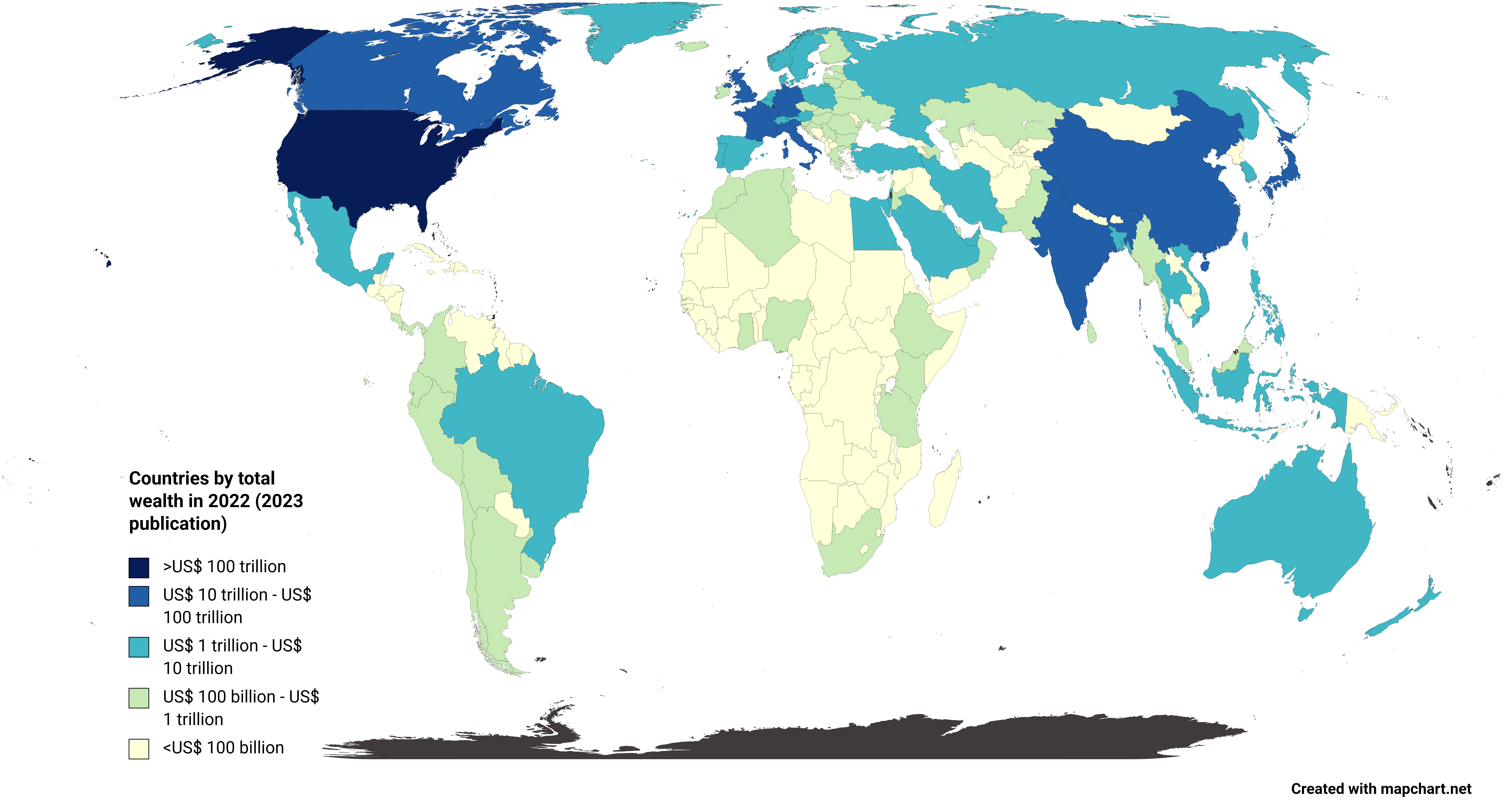 List of countries by total wealth Wikipedia