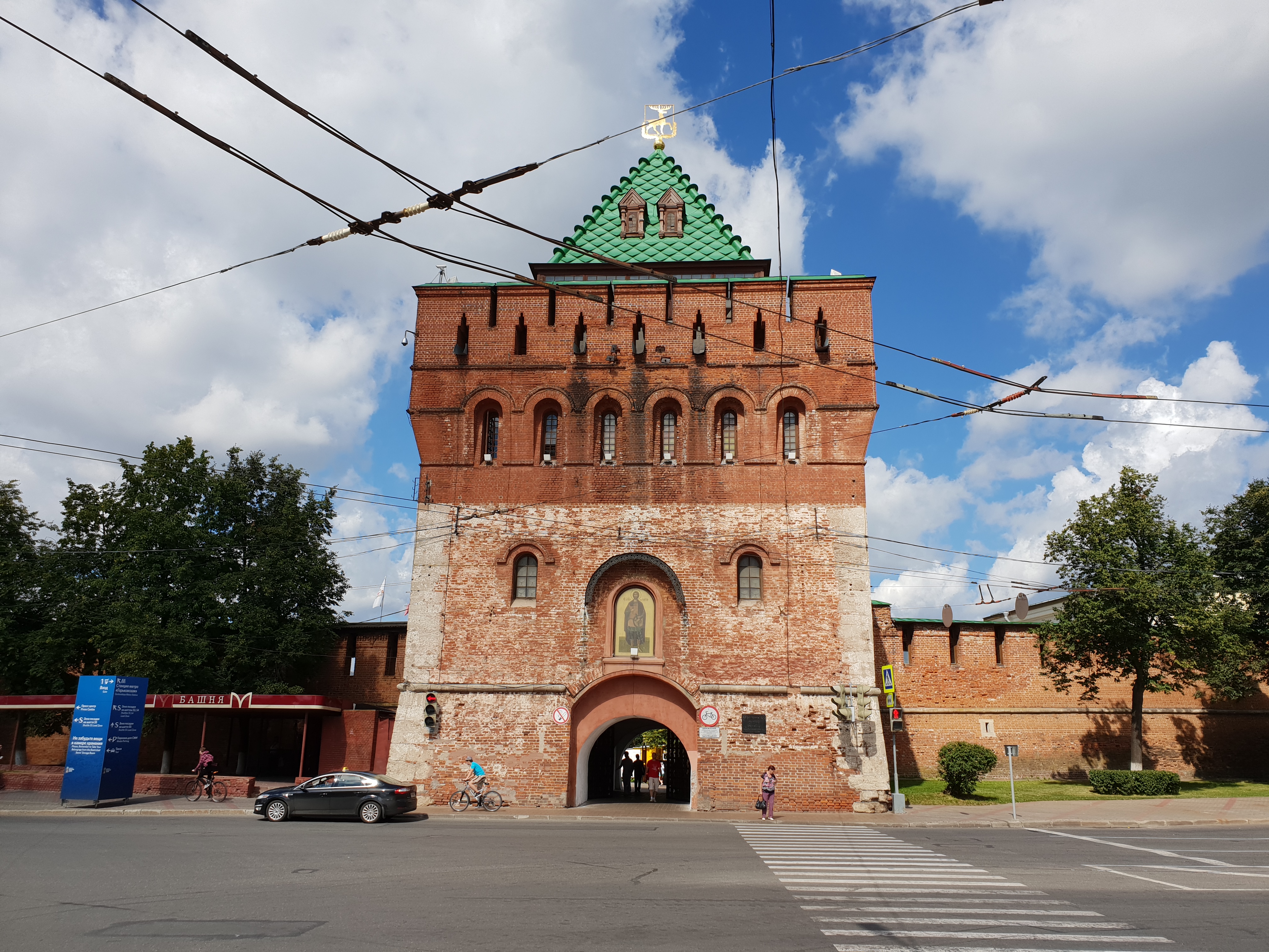 Нижегородский кремль 88 башен