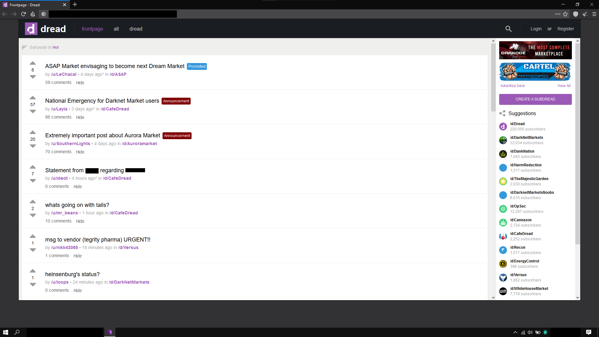 Zion Market Darknet