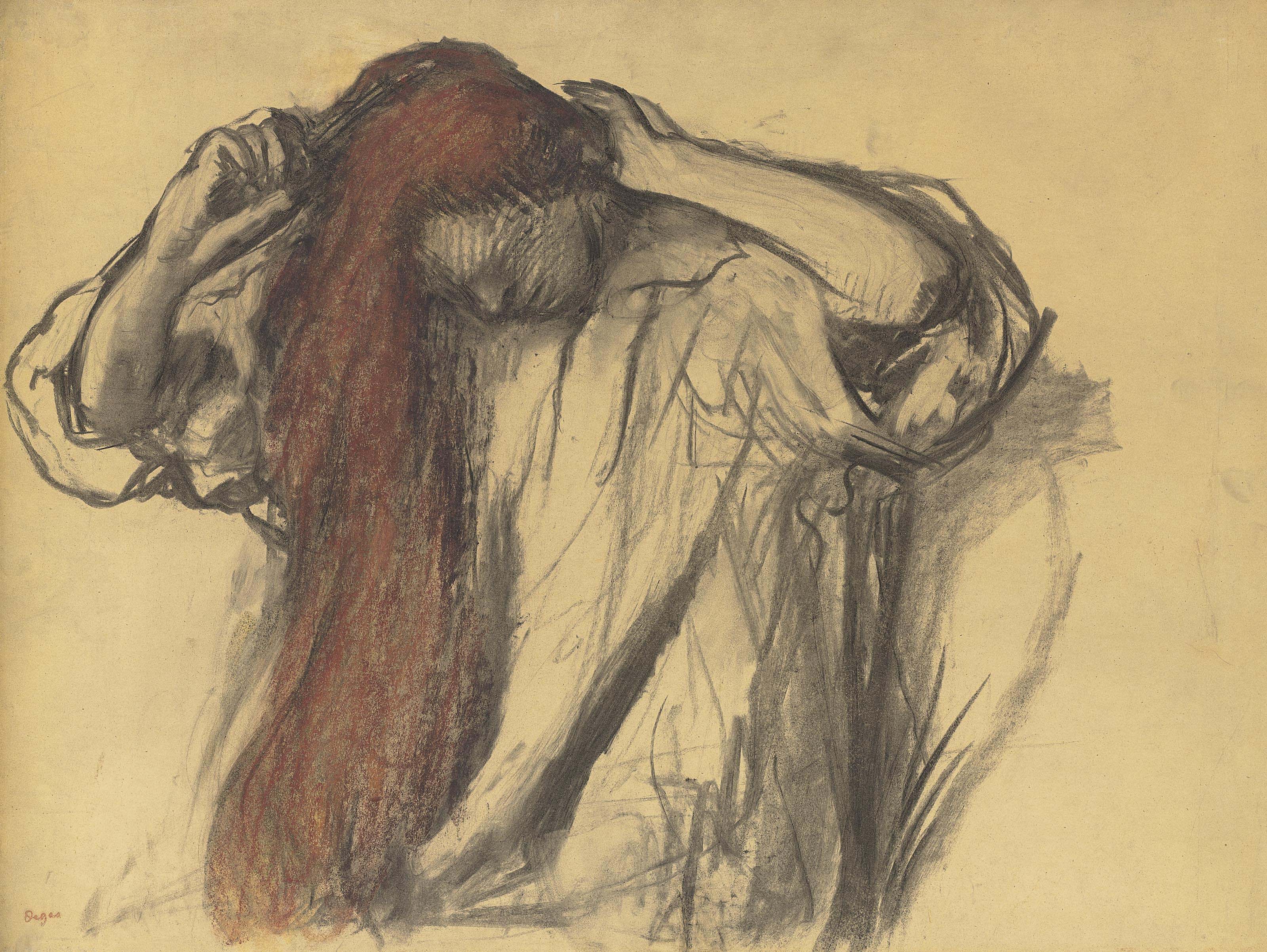 File:Edgar degas femme se coiffant).jpg - Wikimedia Commons