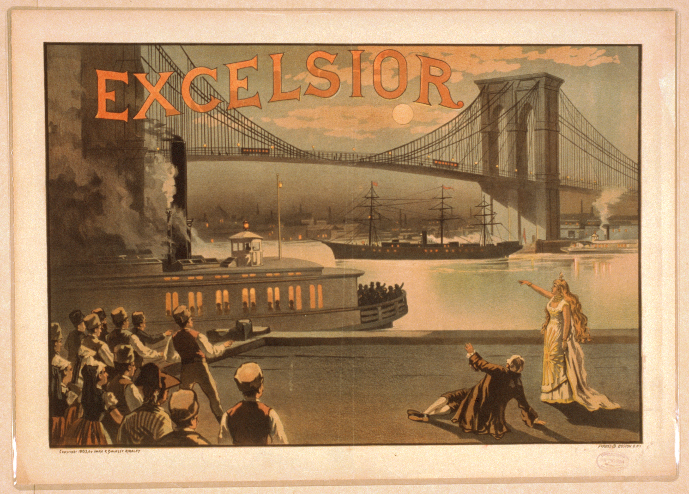 File:Excelsior Poster 1883 Brooklyn Bridge New York City.jpg ...