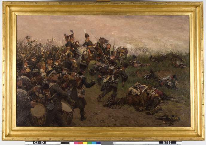 File:J. Hoynck van Papendrecht - De divisie Chassé in de slag bij Waterloo, 1815 - B186 - Rijksmuseum.jpg