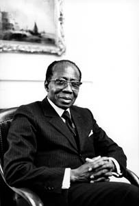 File:Leopold Sedar Senghor (1987) by Erling Mandelmann.jpg