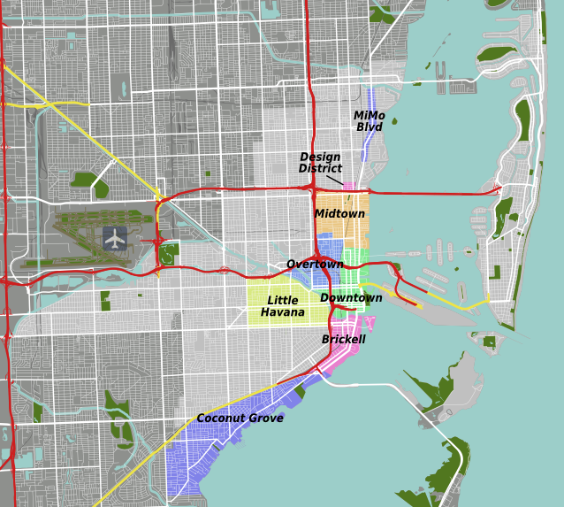 miami design district map