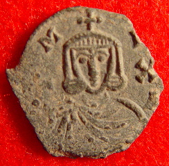 Michael I. on a contemporary coin