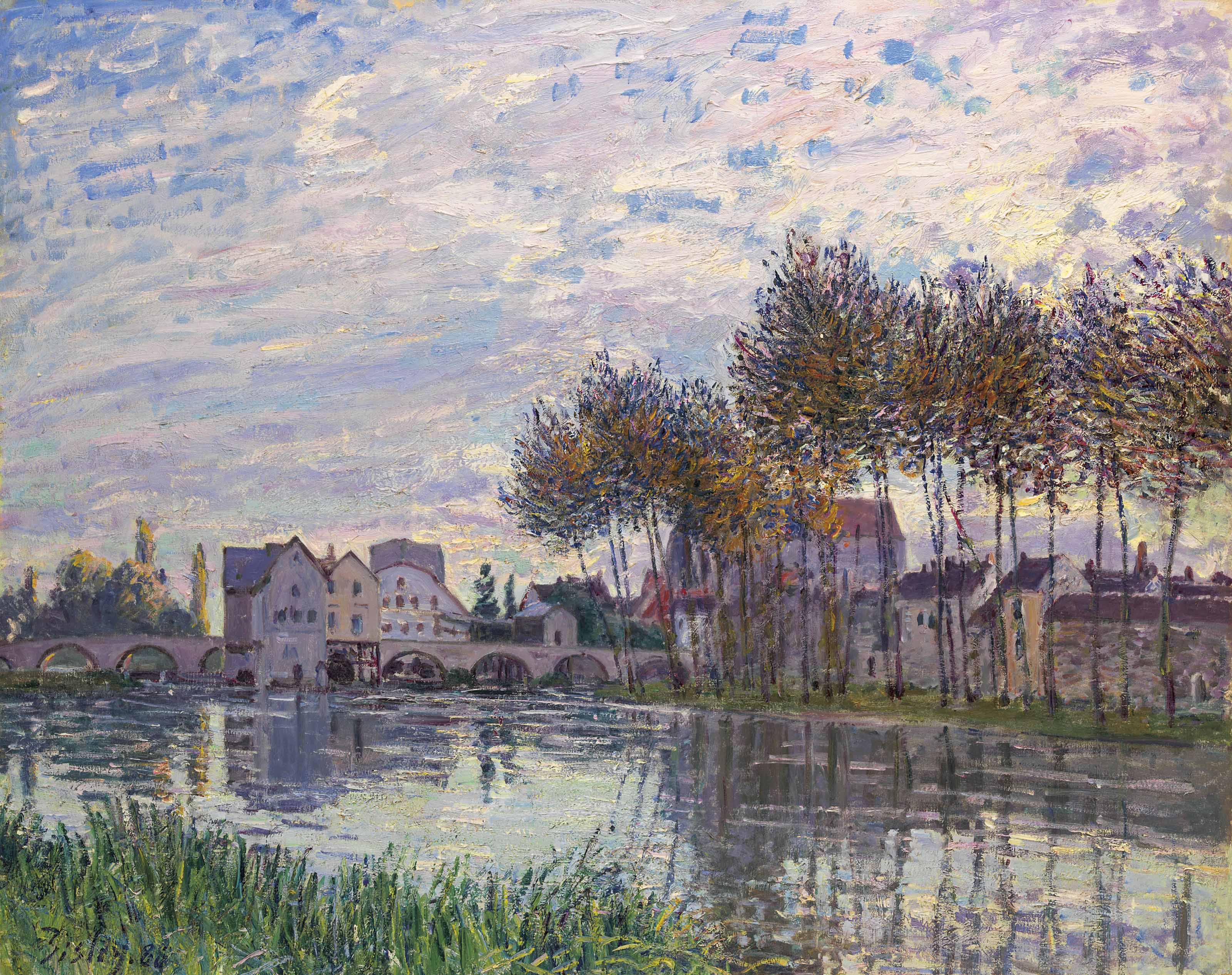 File:Moret au coucher du soleil, octobre.JPG - Wikimedia Commons