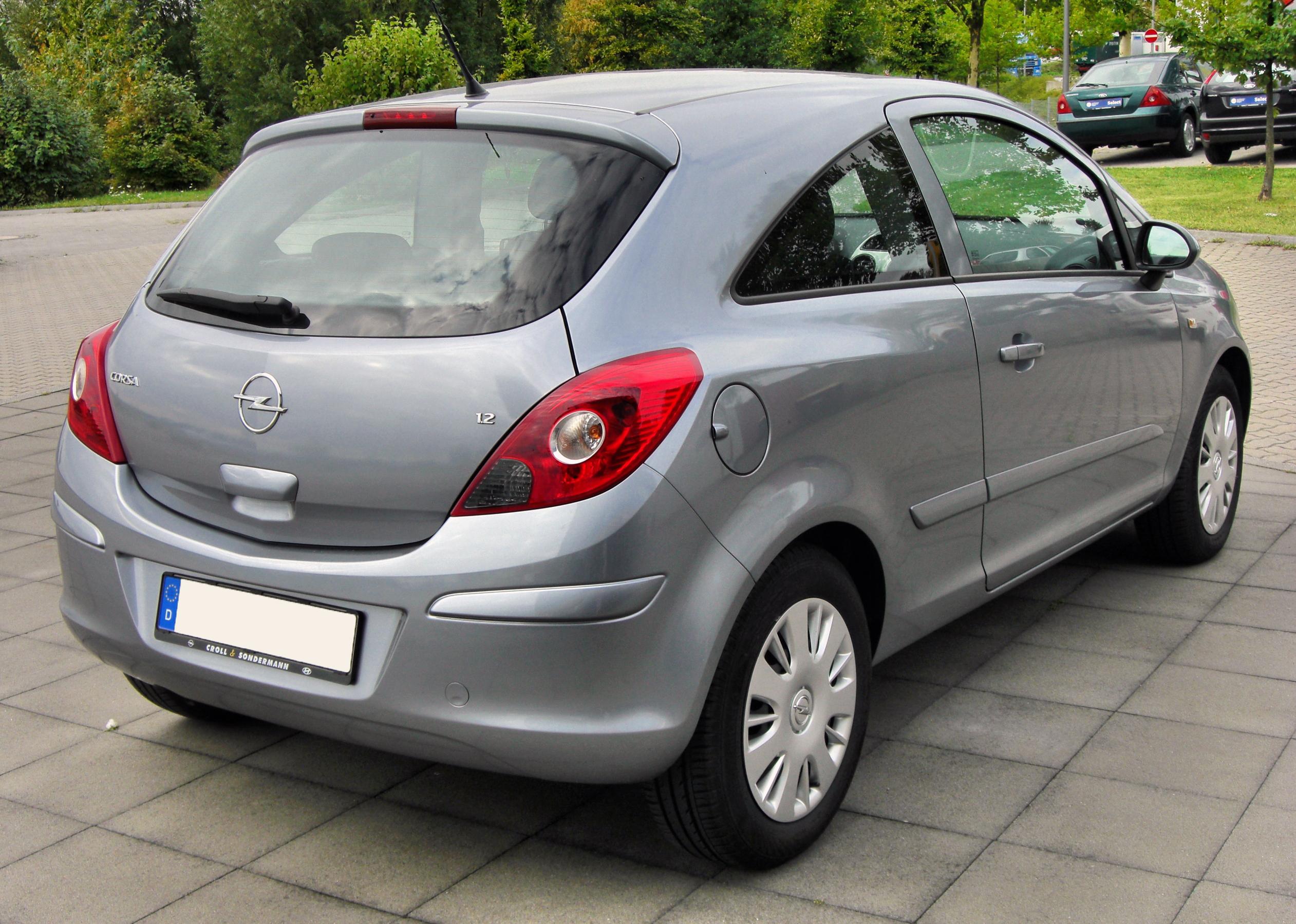 File:Opel Corsa D 1.4 rear 20100912.jpg - Wikimedia Commons