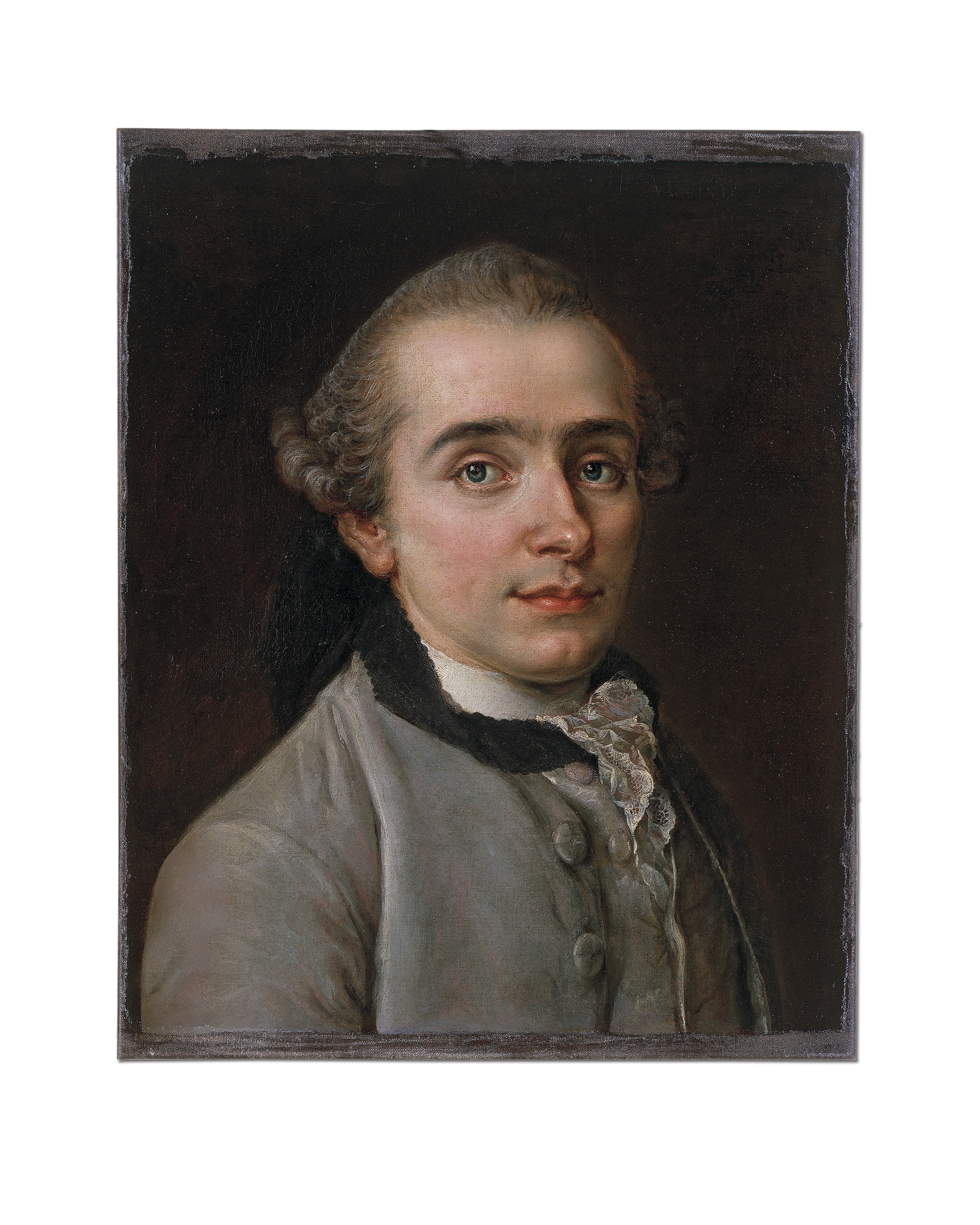 Johann Nikolaus Grooth: Porträt von Christian von Mechel, um 1765 (Historisches Museum Basel)