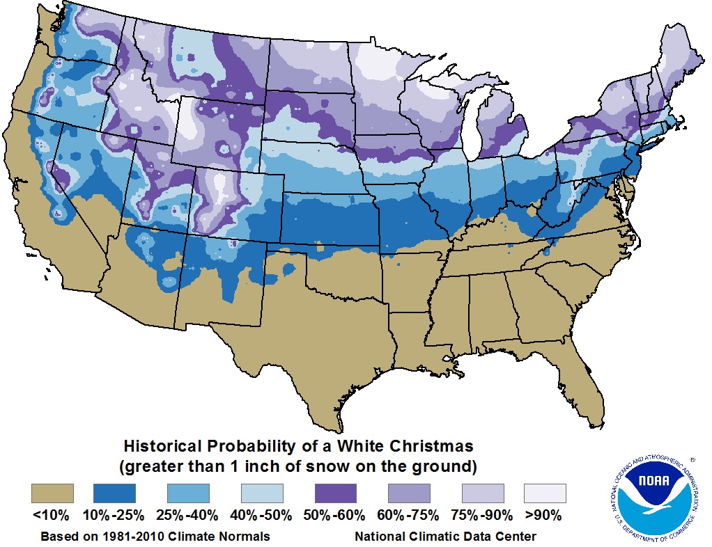 File:Probability of a white Christmas in the United States 1981-2010.jpg - Wikimedia Commons