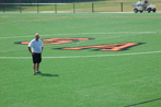 Construction on a new turf field finished in August 2007 SAturffieldsmall.jpg