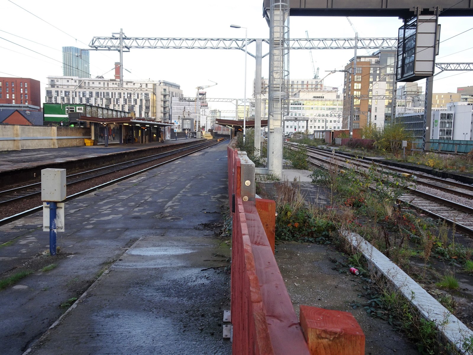 File Salford Central railway station Greater Manchester geograph