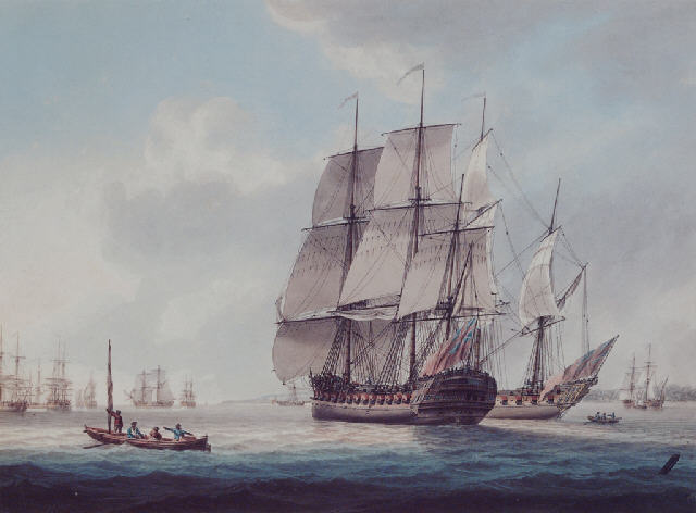 File:Samuel Atkins - The East Indiaman Woodford near Plymouth.jpg