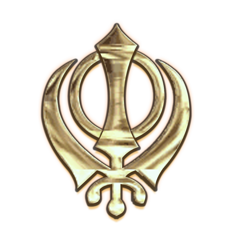 Khanda Anstecker Sikh Symbol Brosche Emblem Von Sikhismus Grad Teg Fateh 