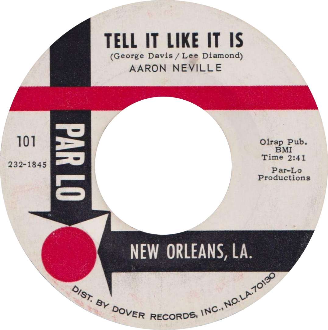 0 tell. Aaron Neville tell it like it is.