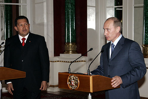 File:Vladimir Putin with Hugo Chavez 27 July 2006-2.jpg