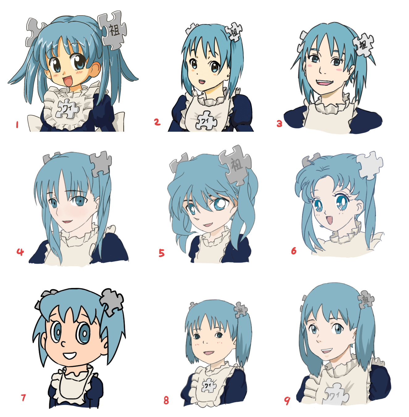 Interesting Things on Twitter Anime Characters in different Art styles by  A2TWILLDRAW httpstco2sOwHKMnpB  Twitter