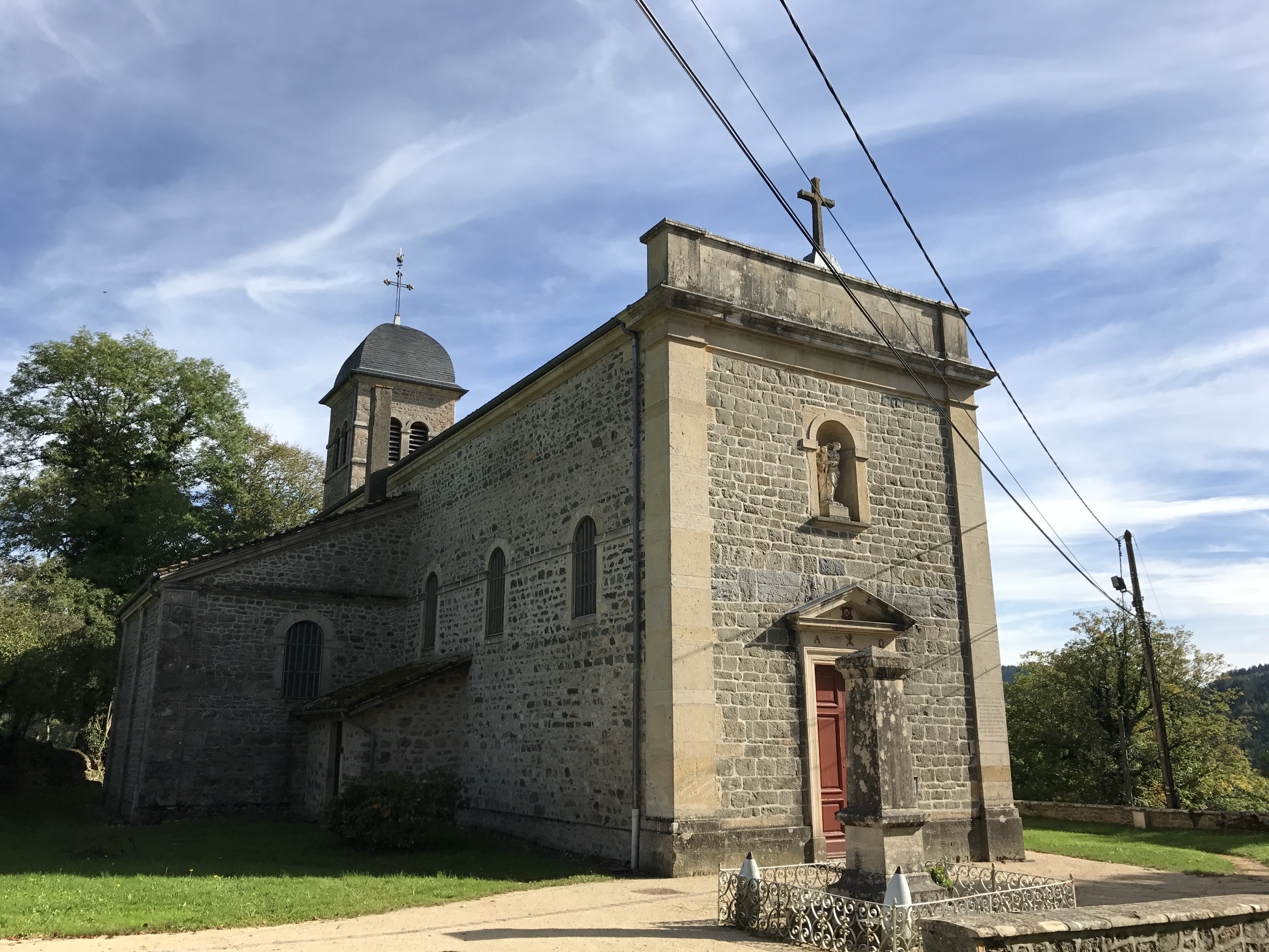 Église d'Azolette  France Auvergne-Rhône-Alpes Rhône Azolette 69790