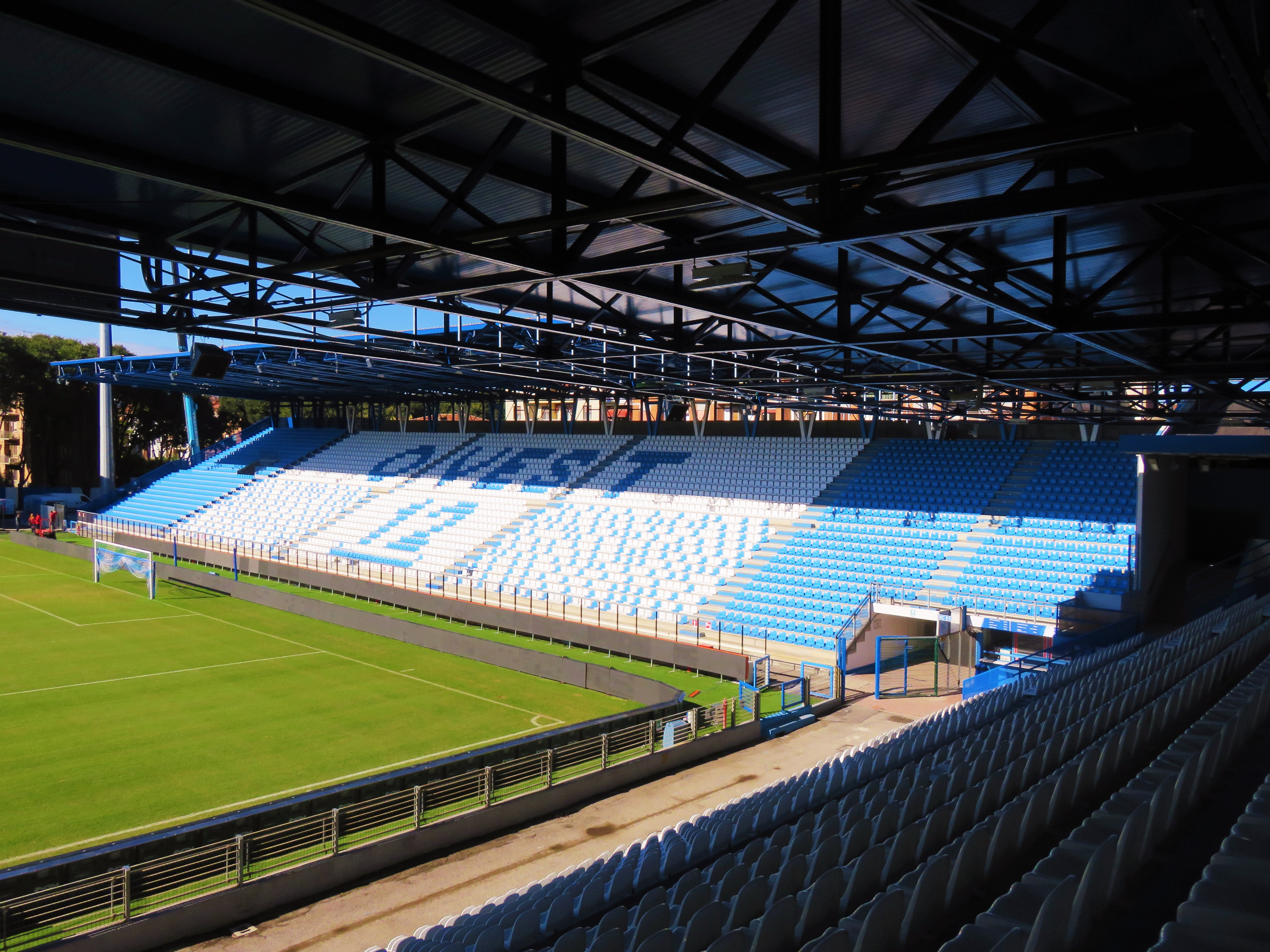 De Ferrara, Italia. El 18 de mayo, 2017. Serie B Trofeo Football/Soccer :  Italiano 'Serie B' coincidencia entre SPAL 2-1 FC Bari en el Stadio Paolo  Mazza en Ferrara, Italia . Crédito