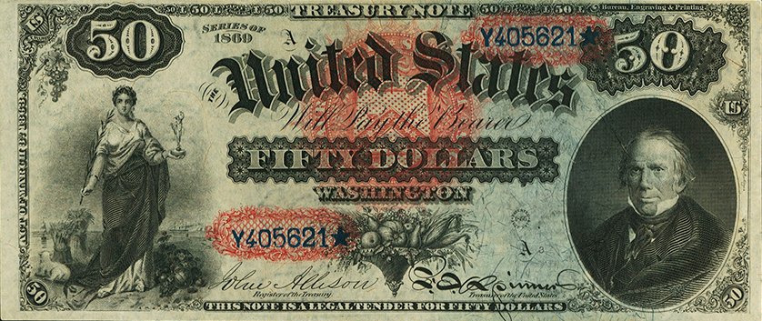 $50 Bills Through History