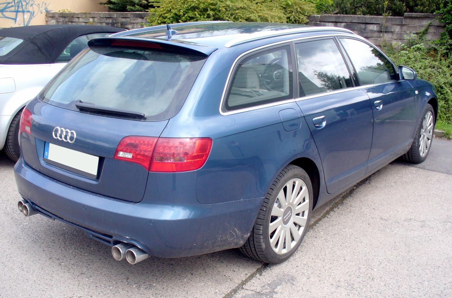 File Audi A6 C6 Avant Heck Jpg Wikimedia Commons