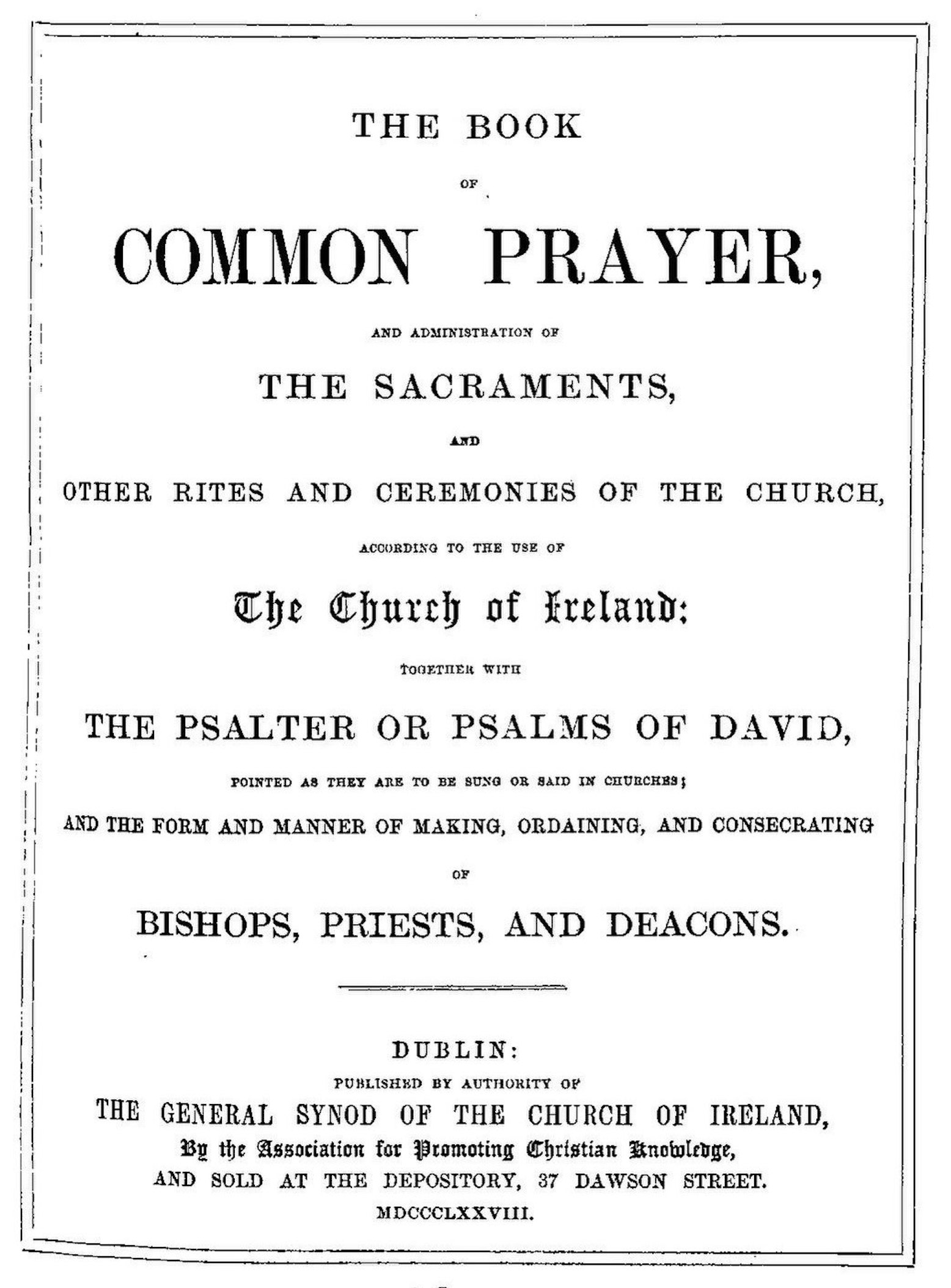 公式】のネット通販 聖書 祈祷書 COMMON PRAYER 1941 - 本