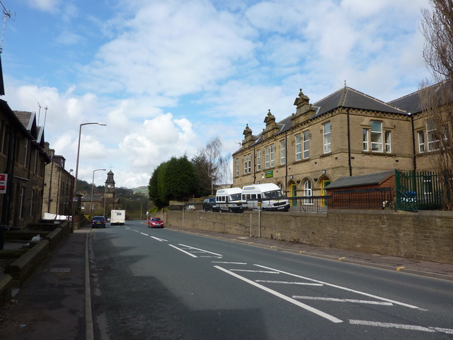 File:Burnley Road, Luddenden Foot - geograph.org.uk - 1810670.jpg