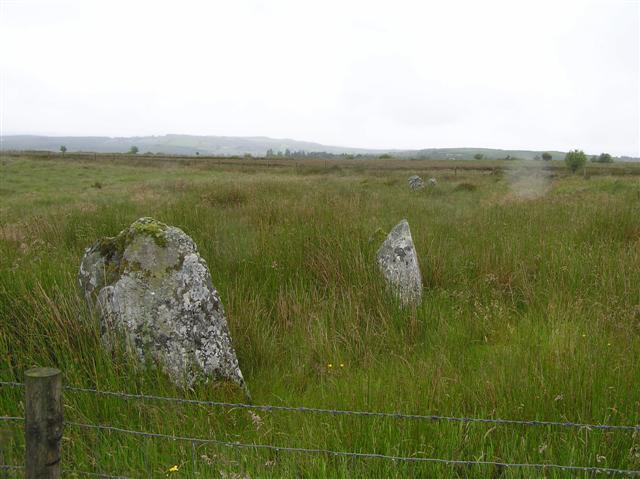 File:Chambered graves at Carnanagarranbane - geograph.org.uk - 485855.jpg