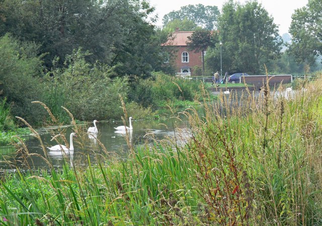 File:Grantham Canal towards Hickling Basin - geograph.org.uk - 944710.jpg