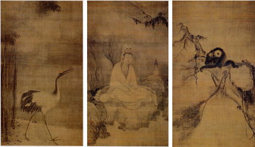 ファイル:Guanyin, Monkeys, and Crane.jpg - Wikipedia