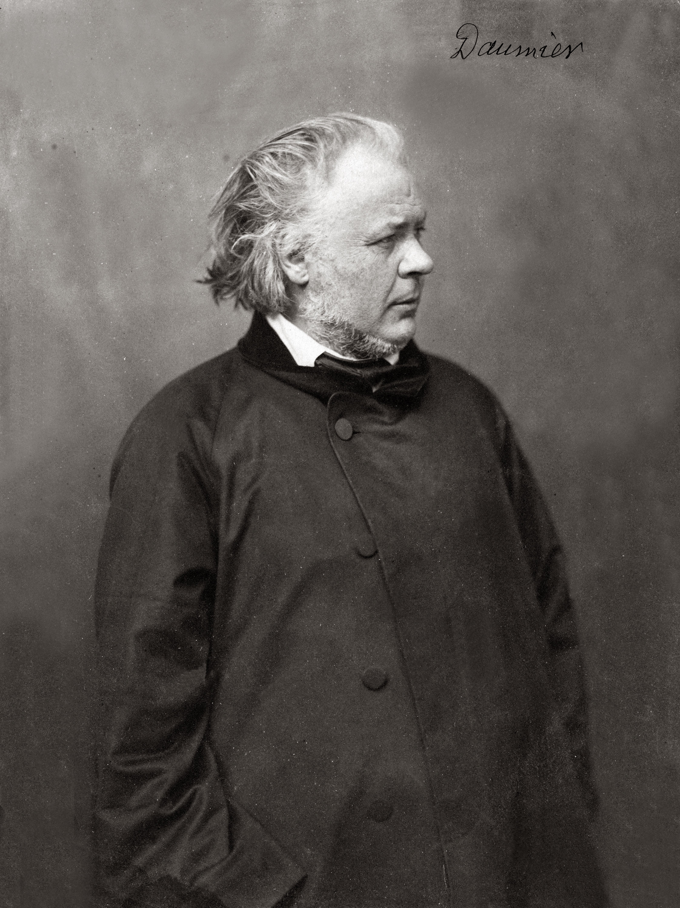 Foto de '''Honoré Daumier''', por [[Félix Nadar