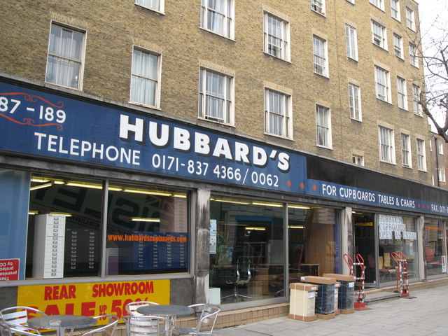 File:Hubbard's for Cupboards - geograph.org.uk - 1223789.jpg