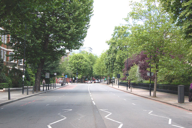 File:Looking north along Park Road towards Lords cricket ground, London - geograph.org.uk - 1407637.jpg