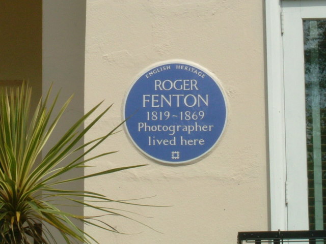 File:Roger Fenton's blue plaque, Albert Terrace, NW1 - geograph.org.uk - 851354.jpg