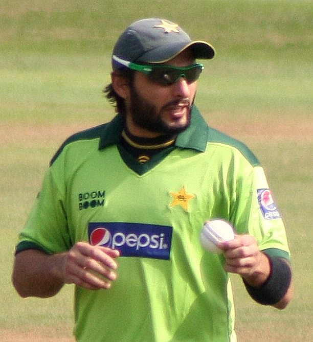 Shahid Afridi, a mercurial cricket all-rounder Image: Harrias ./ Creativecommons.org