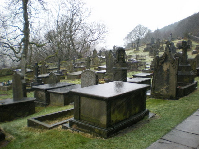 File:St Bartholomew's Church, West Scammonden, Graveyard - geograph.org.uk - 1127020.jpg