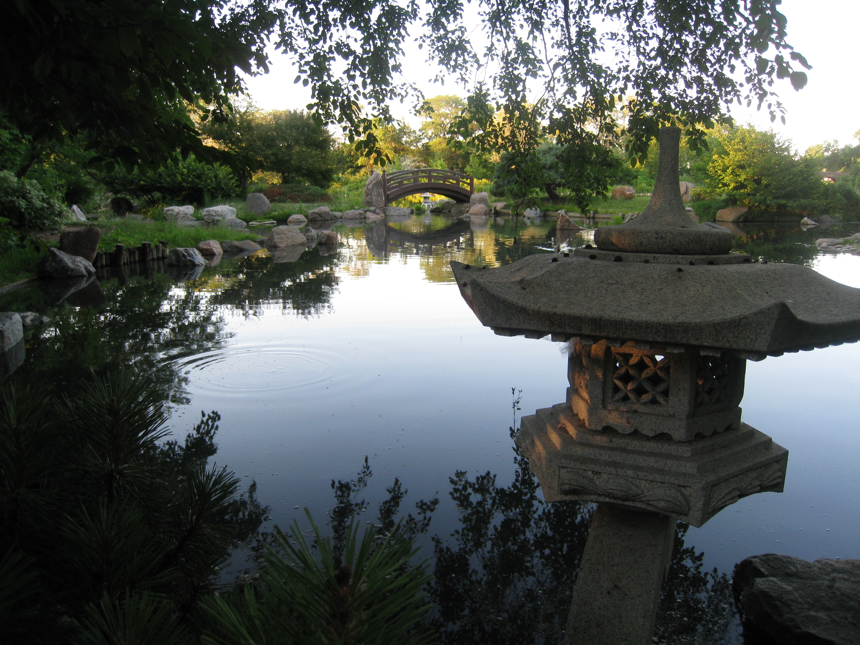 File Stone Lantern Osaka Garden Jackson Park Chicago Jpg