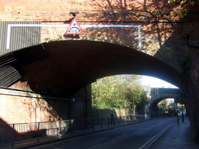 File:Two railway bridges at Gospel Oak - geograph.org.uk - 616559.jpg