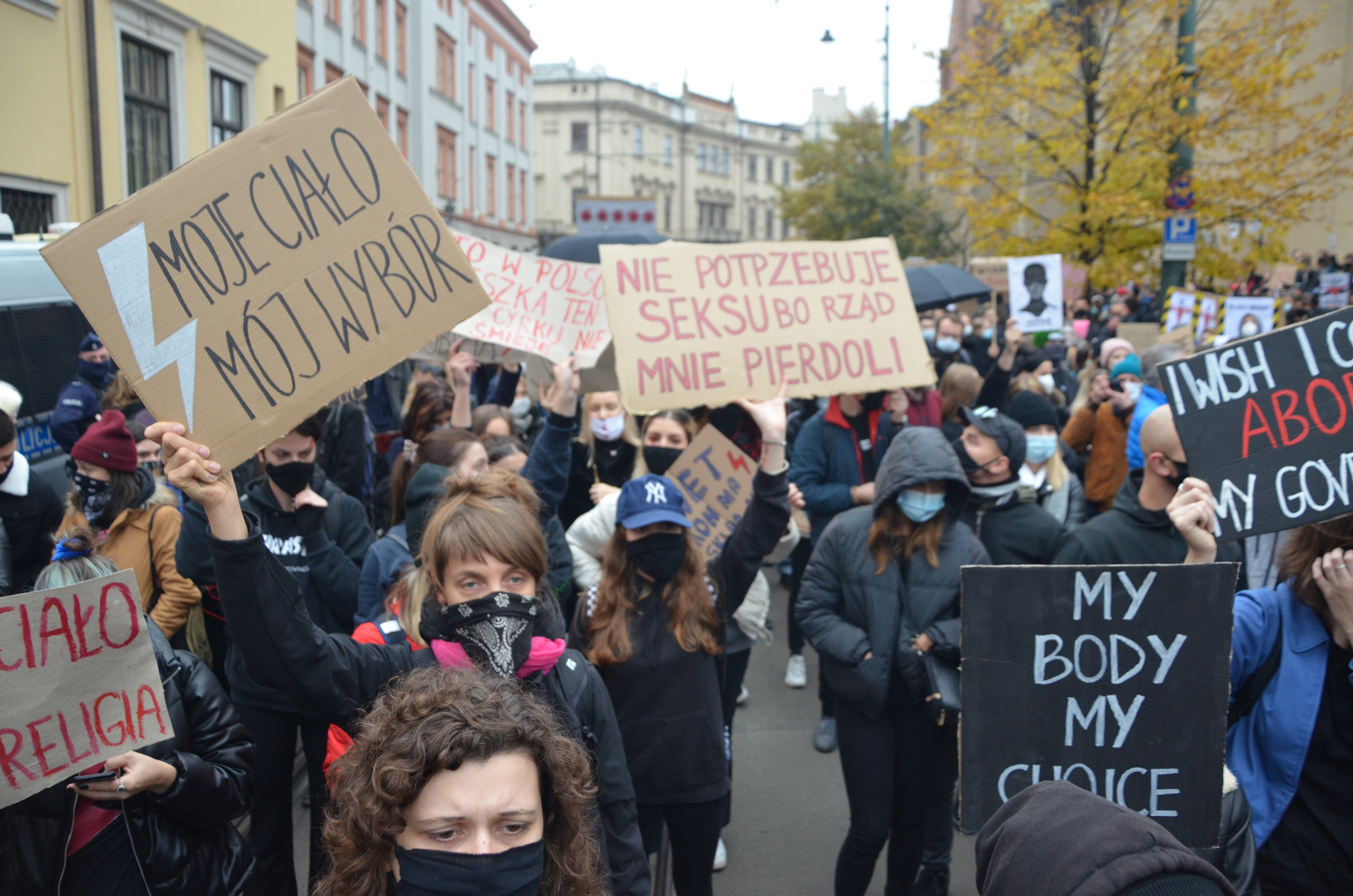 File 0 0450 Protest Against Abortion Restriction In Krakow October Jpg Wikimedia Commons