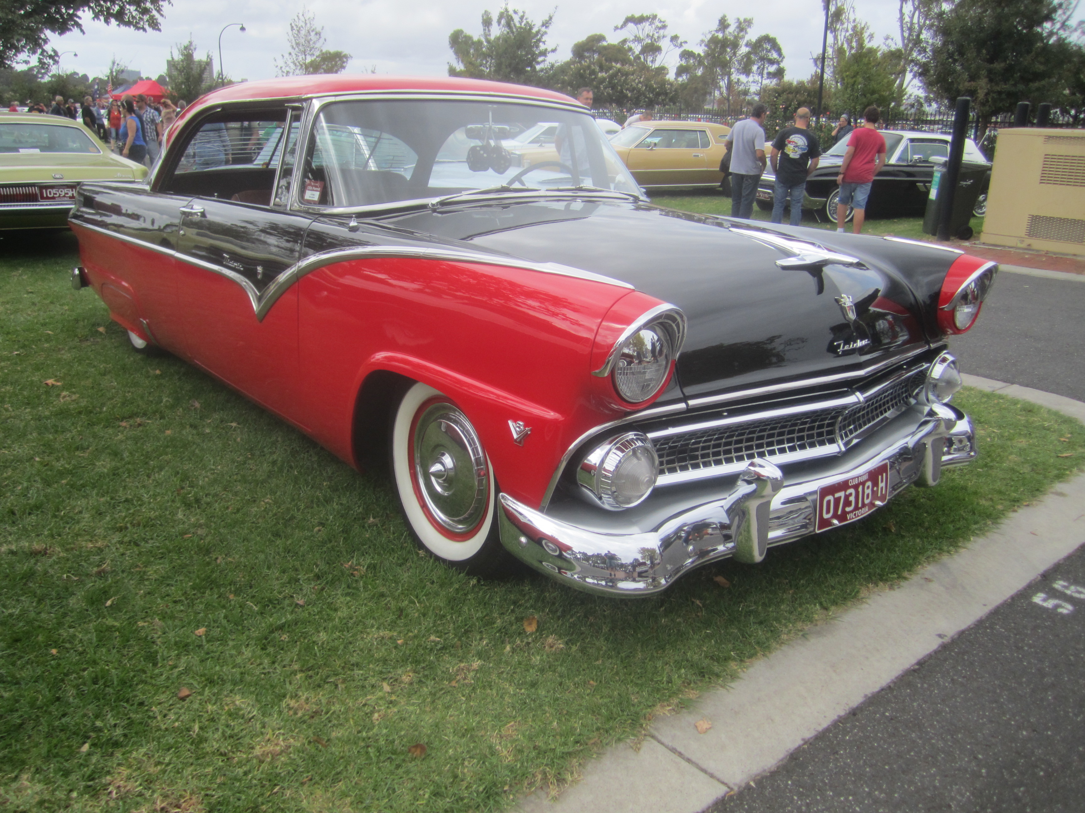 1955 Ford fairlane original factory specs #7