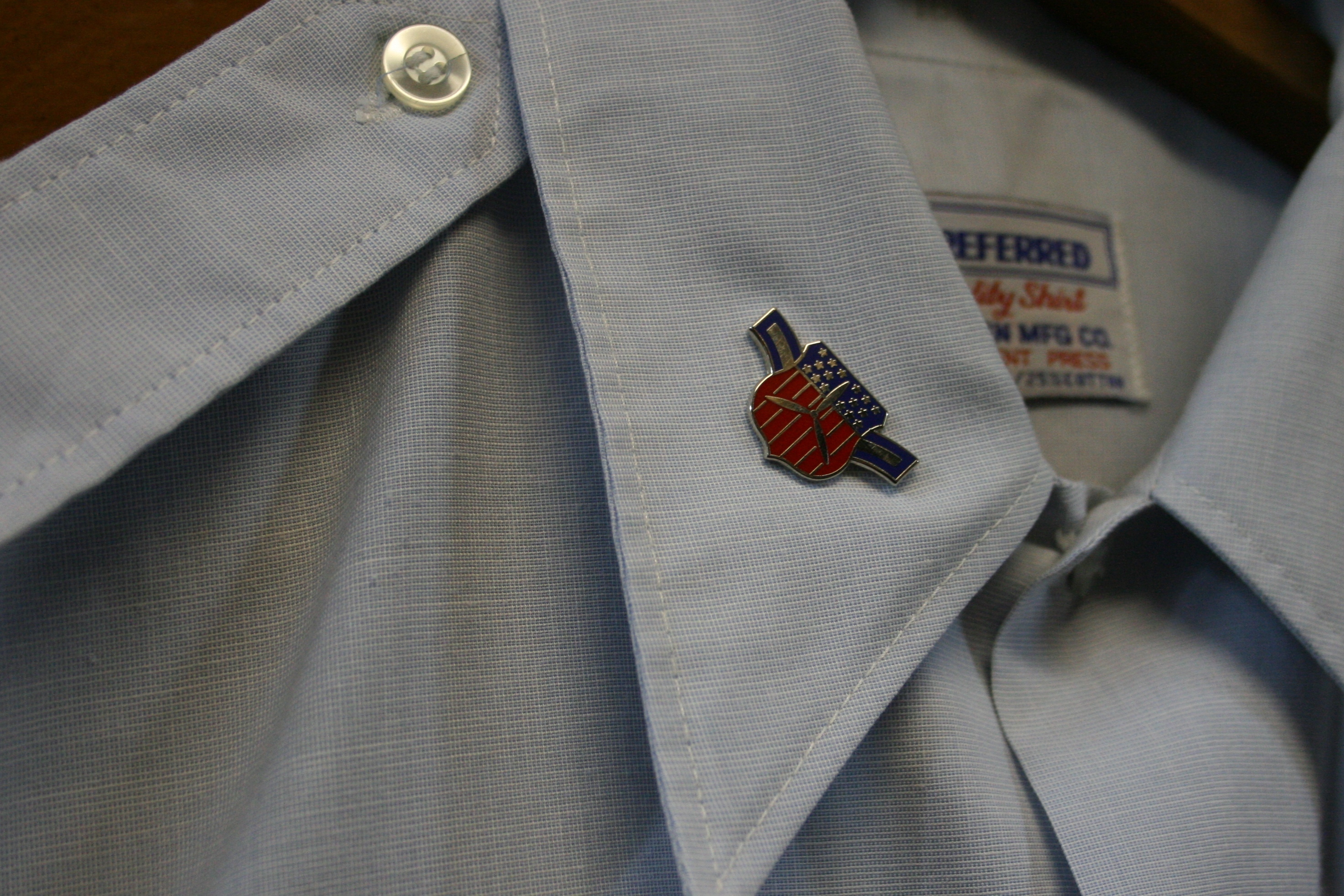 Pin on Shirt