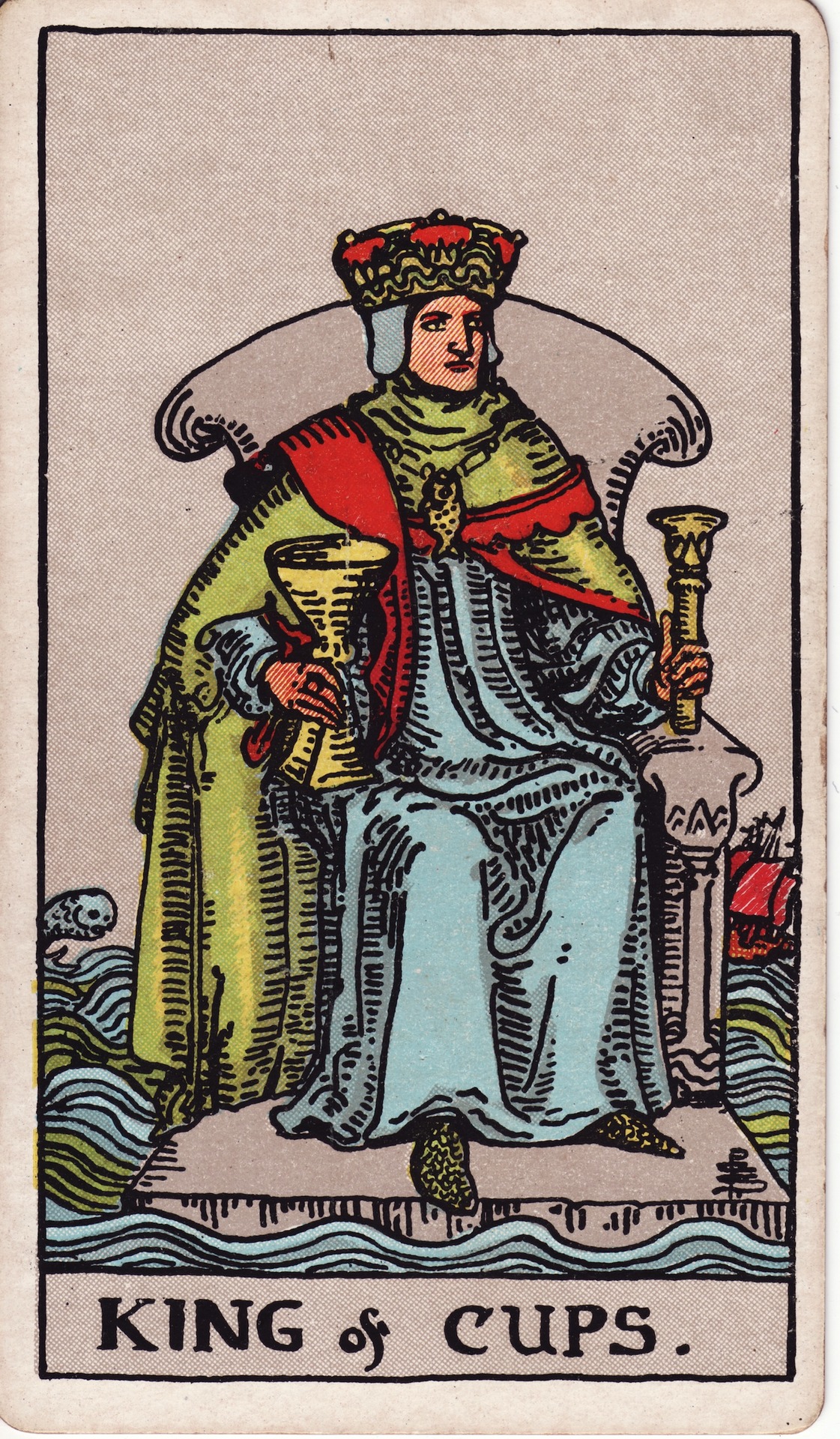 The King of Cups Tarot Card Meanings