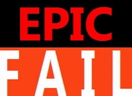 Epic failure 