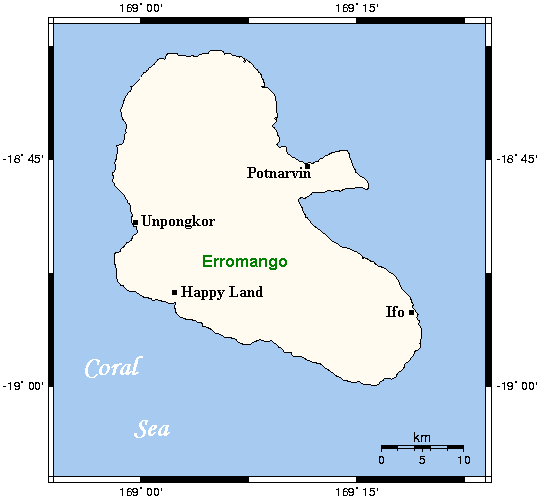 Eromanga island. Erromango - Wikipedia