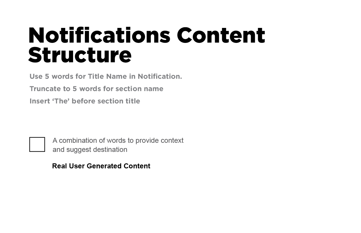 Notification content Extension.