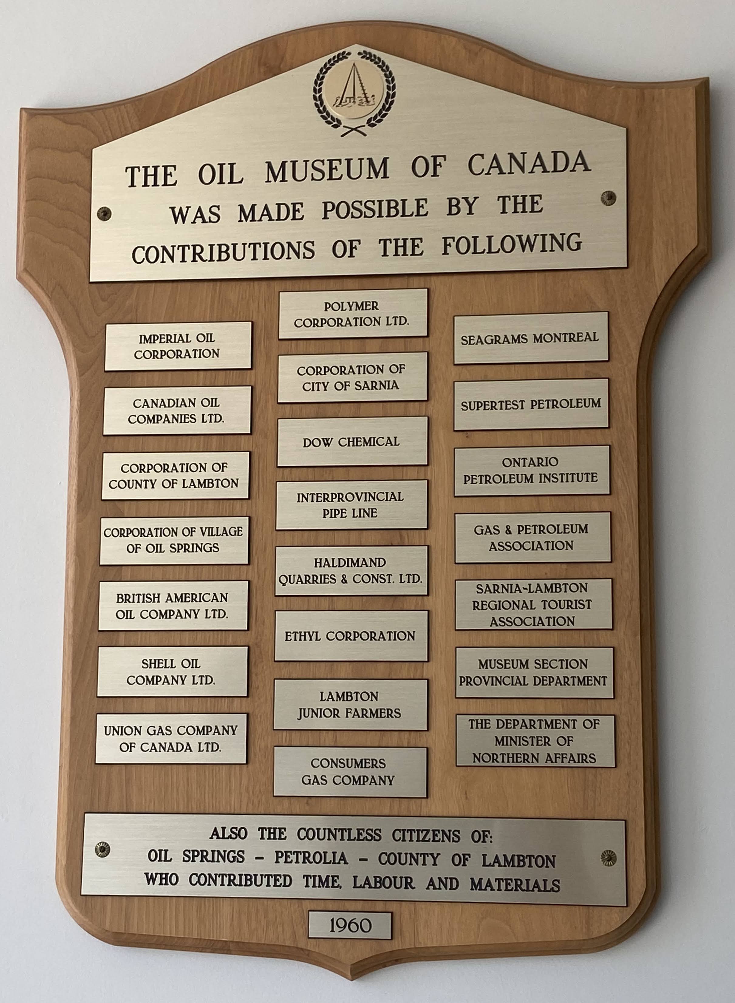 History of the Oil Can - Lambton County Museums