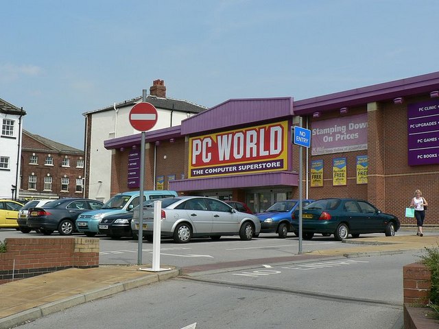 File:PC World, Albion Mills Retail Park, Ings Road, Wakefield - geograph.org.uk - 229330.jpg