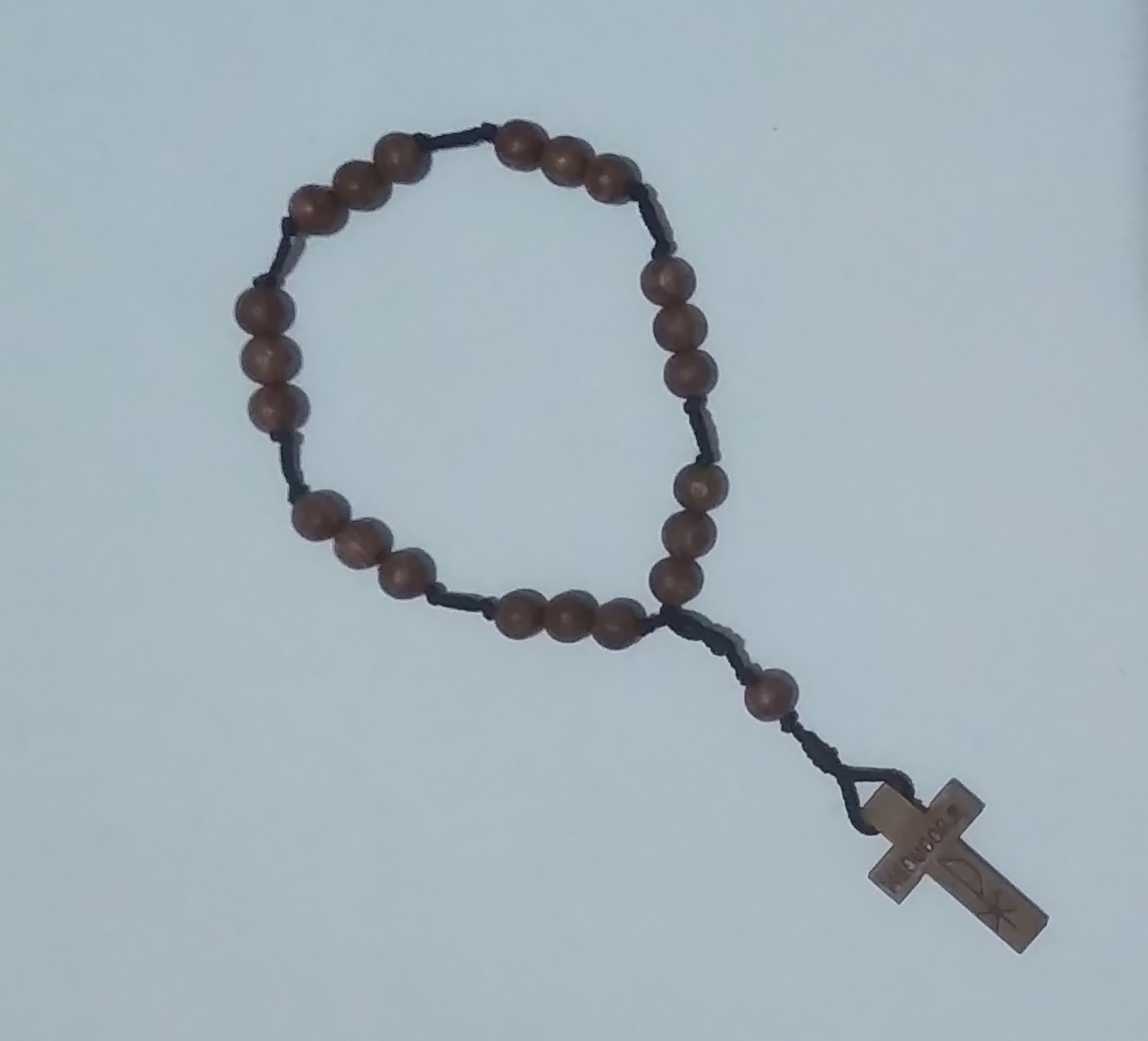 CHAPLET OF THE HOLY FACE - CROSS BEADS