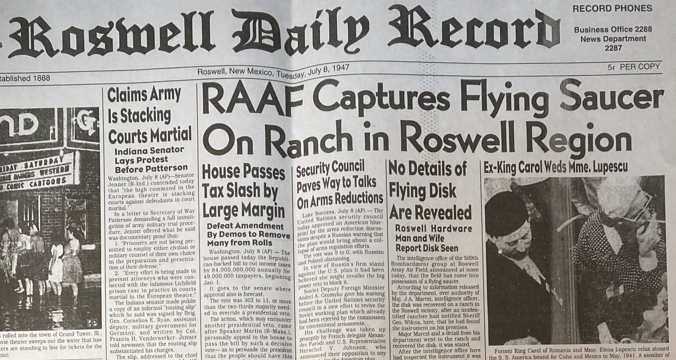 Roswell incident - Wikipedia