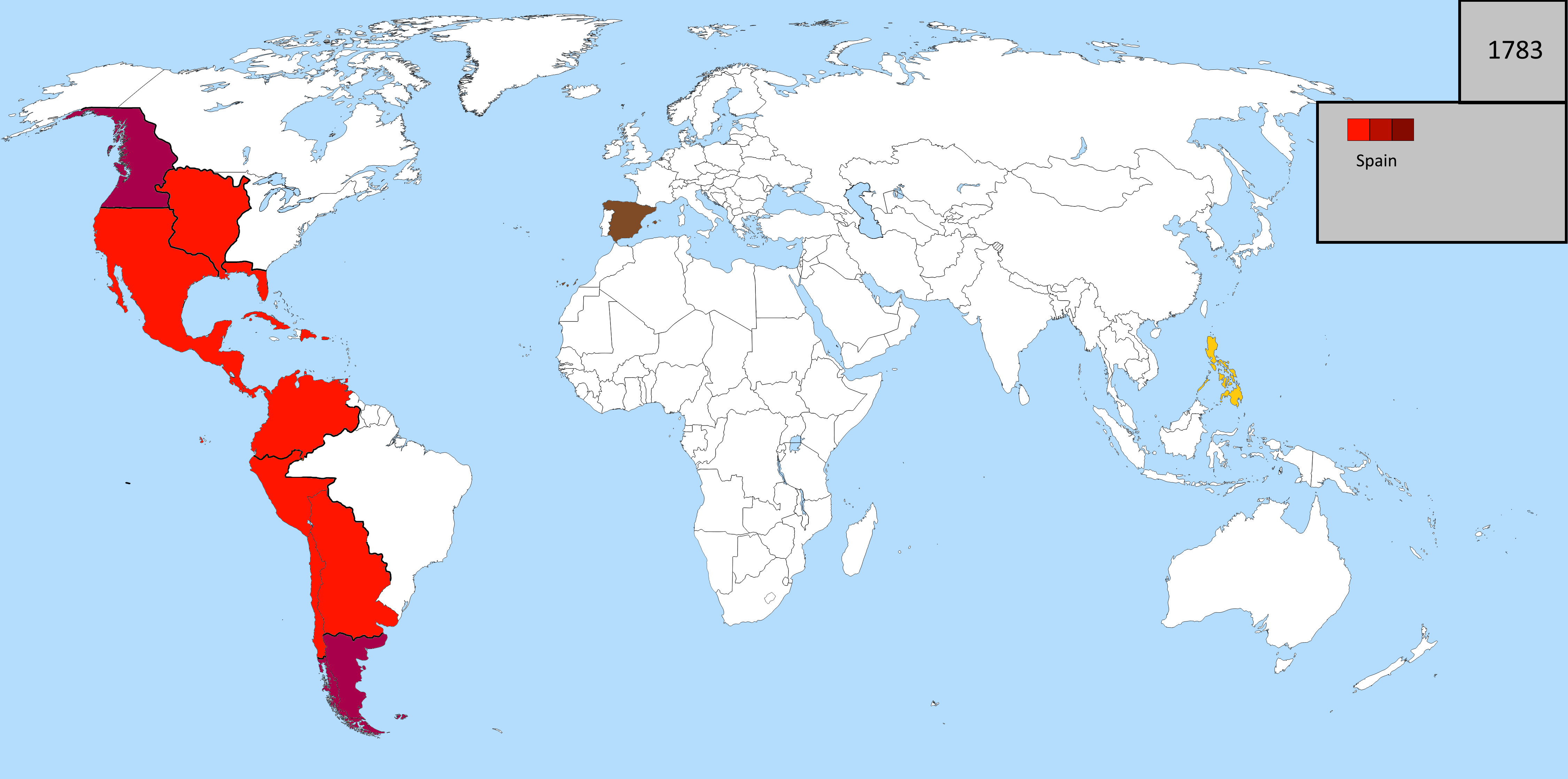 File:Spanish Empire at its greatest Extent 1783.png - Wikimedia